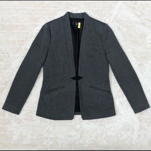 J.Crew 365 Open blazer with cutouts in gray